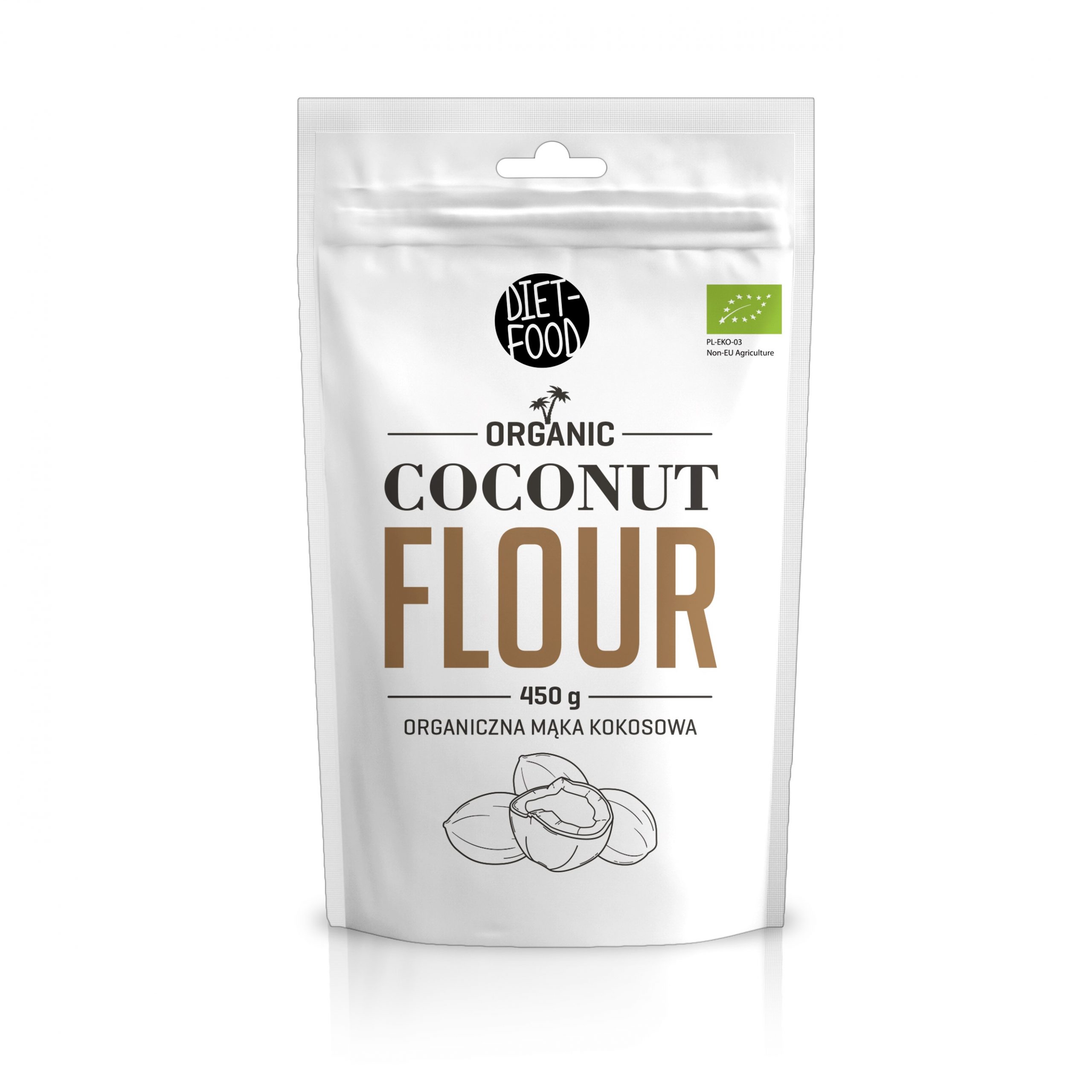 Bột dừa hữu cơ - 450gr