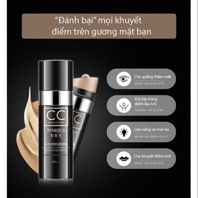Kem nền dạng thỏi che khuyết điểm cao ccstick