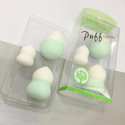 Bộ 3 mút tán kem nền MINISO hồ lô