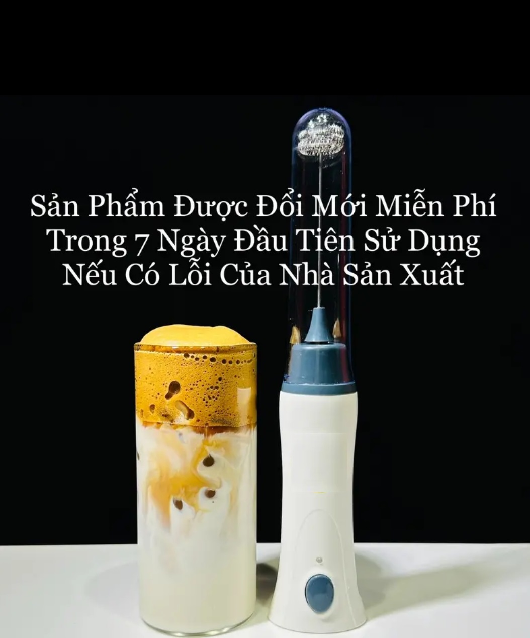 Máy Tạo Bọt Cà Phê Sạc Điện