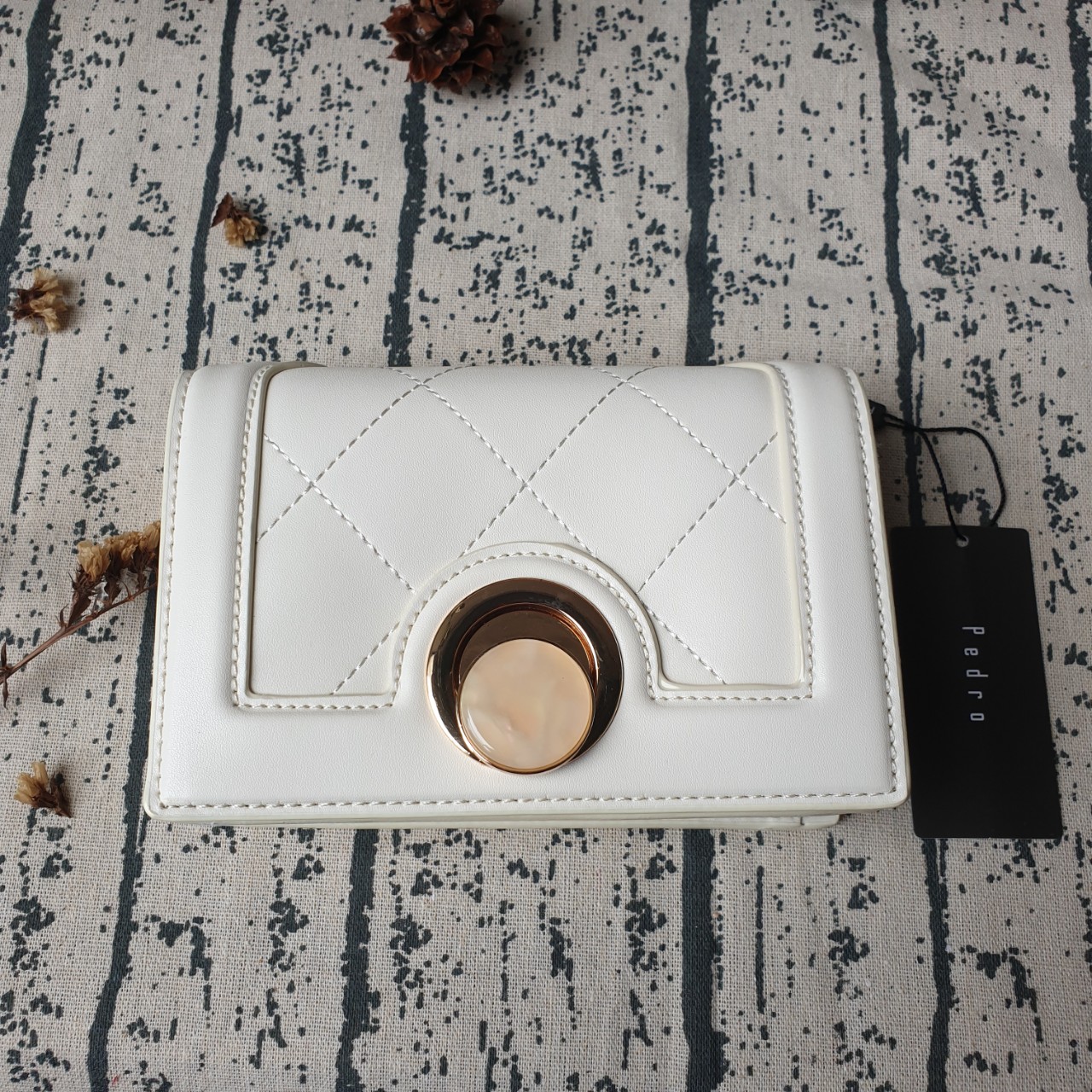 Túi xách mắt ngọc mini  full box tag PW2-76390044