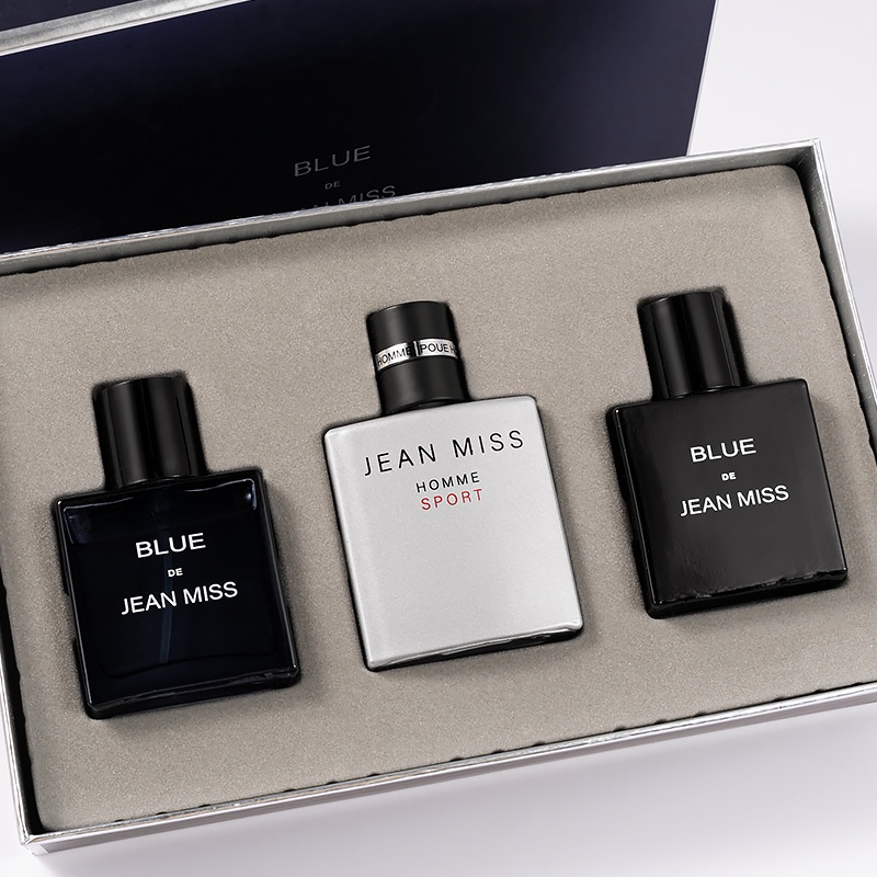 Bộ quà tặng nước hoa nam blue jean miss cao cấp, combo quà tặng sinh nhật nam thời trang ý nghĩa, sét quà tặng 3 chai nước hoa nam thơm lâu