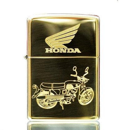 Zippo khắc CNC xe Honda 67 Z165