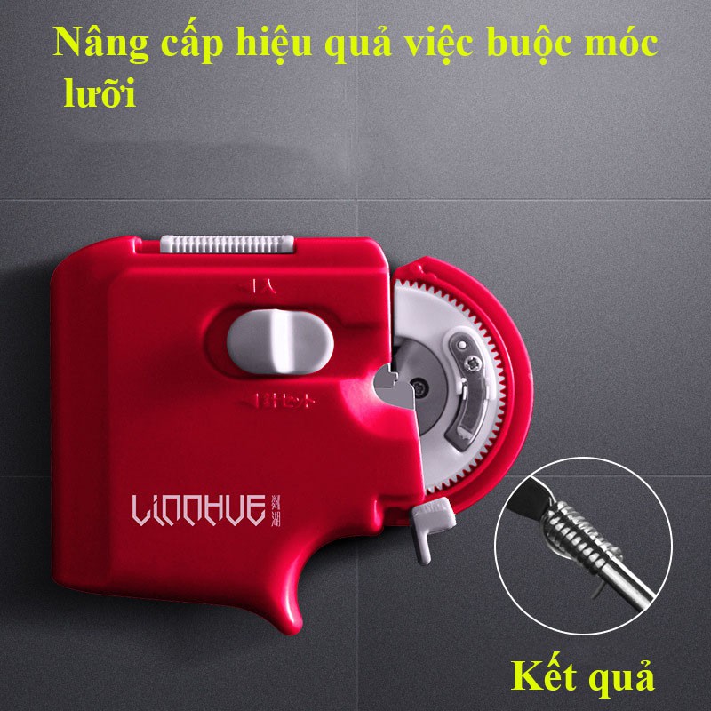 Máy buộc lưỡi câu cá LINNHUE - Dụng cụ buộc lưỡi câu tiện dụng