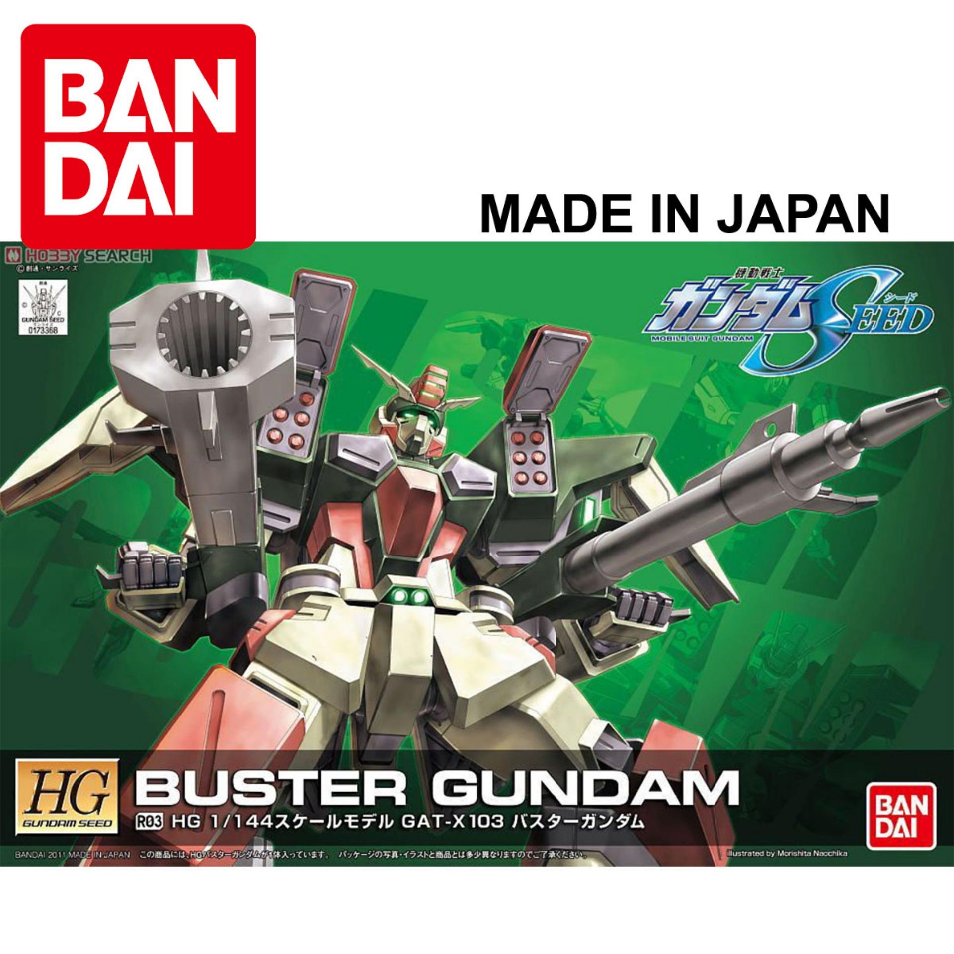 Mô hình robot gundam bandai 1/144 hg gundam seed r03 buster gundam serie hg gundam seed remaster ver
