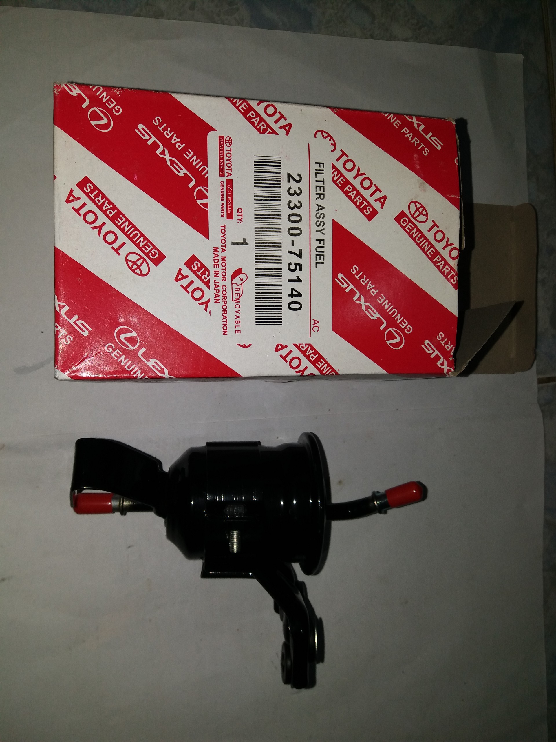 [HCM]01 LỌC XĂNG NHIÊN LIỆU TOYOTA INNOVA , FORTUNER , HILUX , MSP : 23300-75140