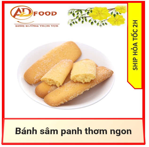Bánh sâm panh cây dài túi dùng thử 100g