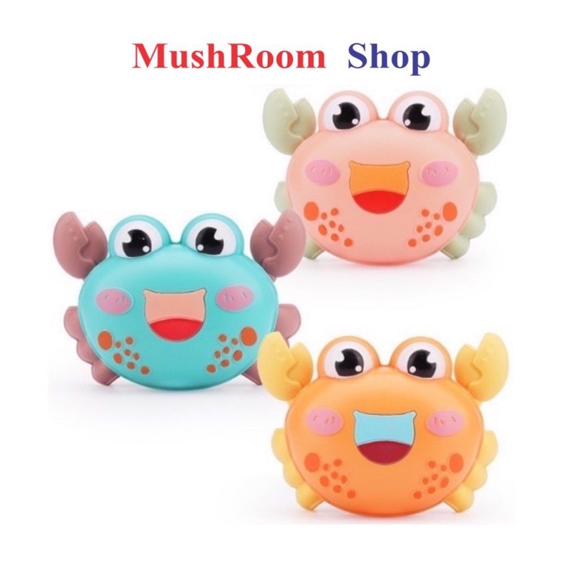 Đồ chơi cua mini chạy cót dễ thương cho bé