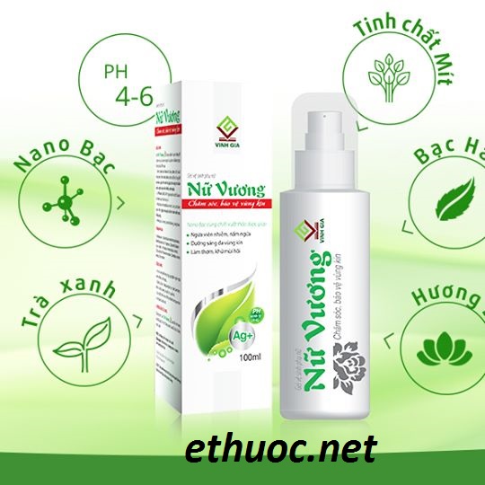 Gel vệ sinh phụ nữ Nữ Vương Vinh Gia
