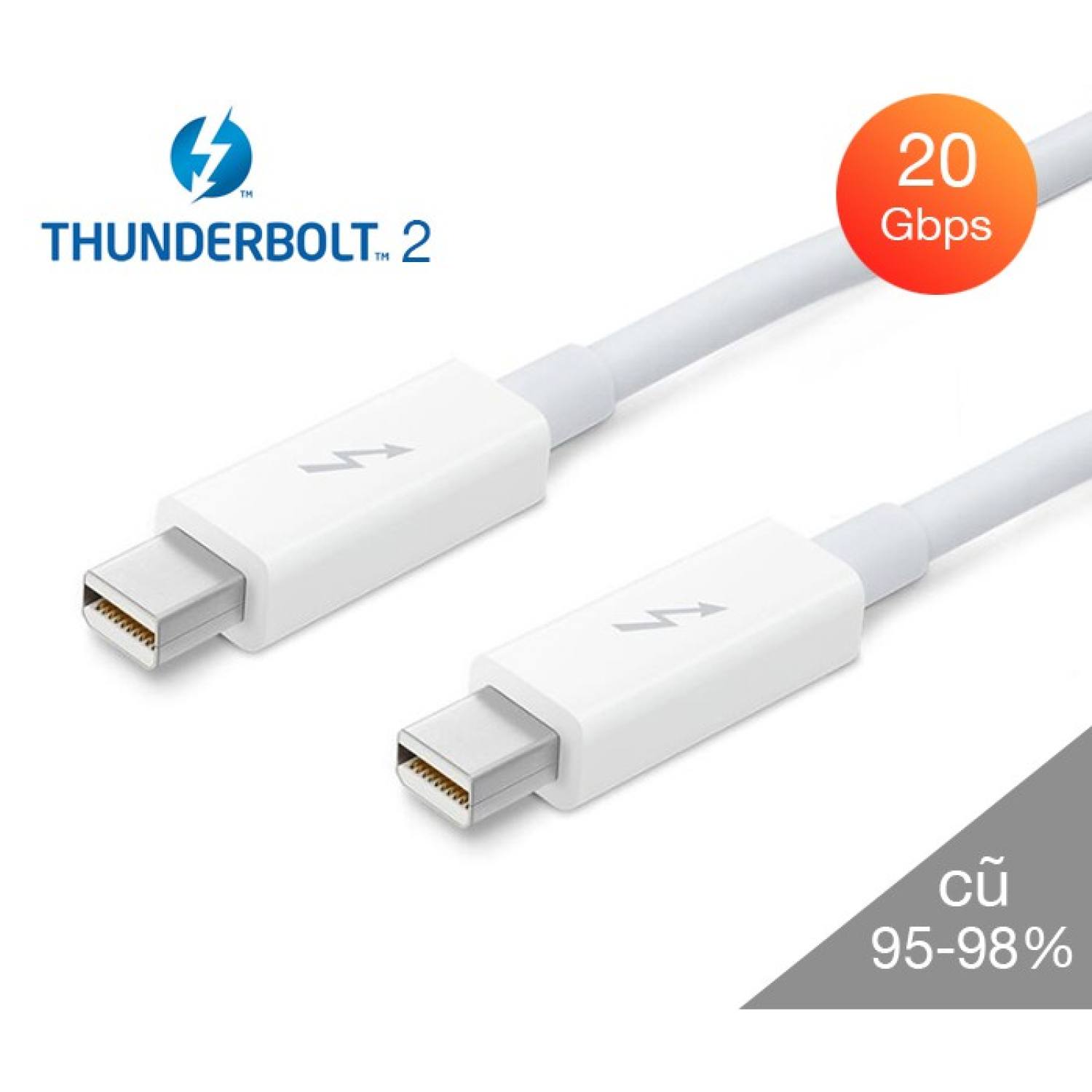 Apple Thunderbolt Cable (2.0 m) - White ...