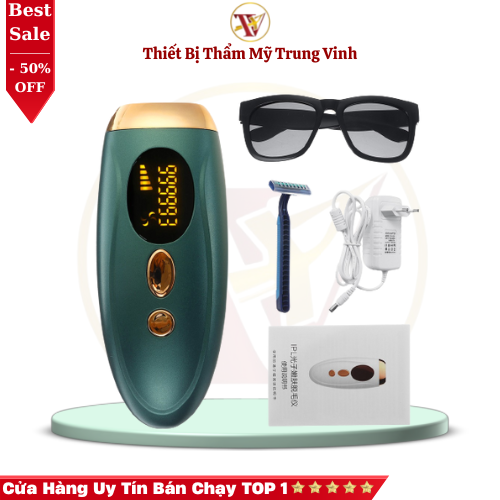 Máy triệt lông vĩnh viễn mini cầm tay tại nhà-999.000 xung