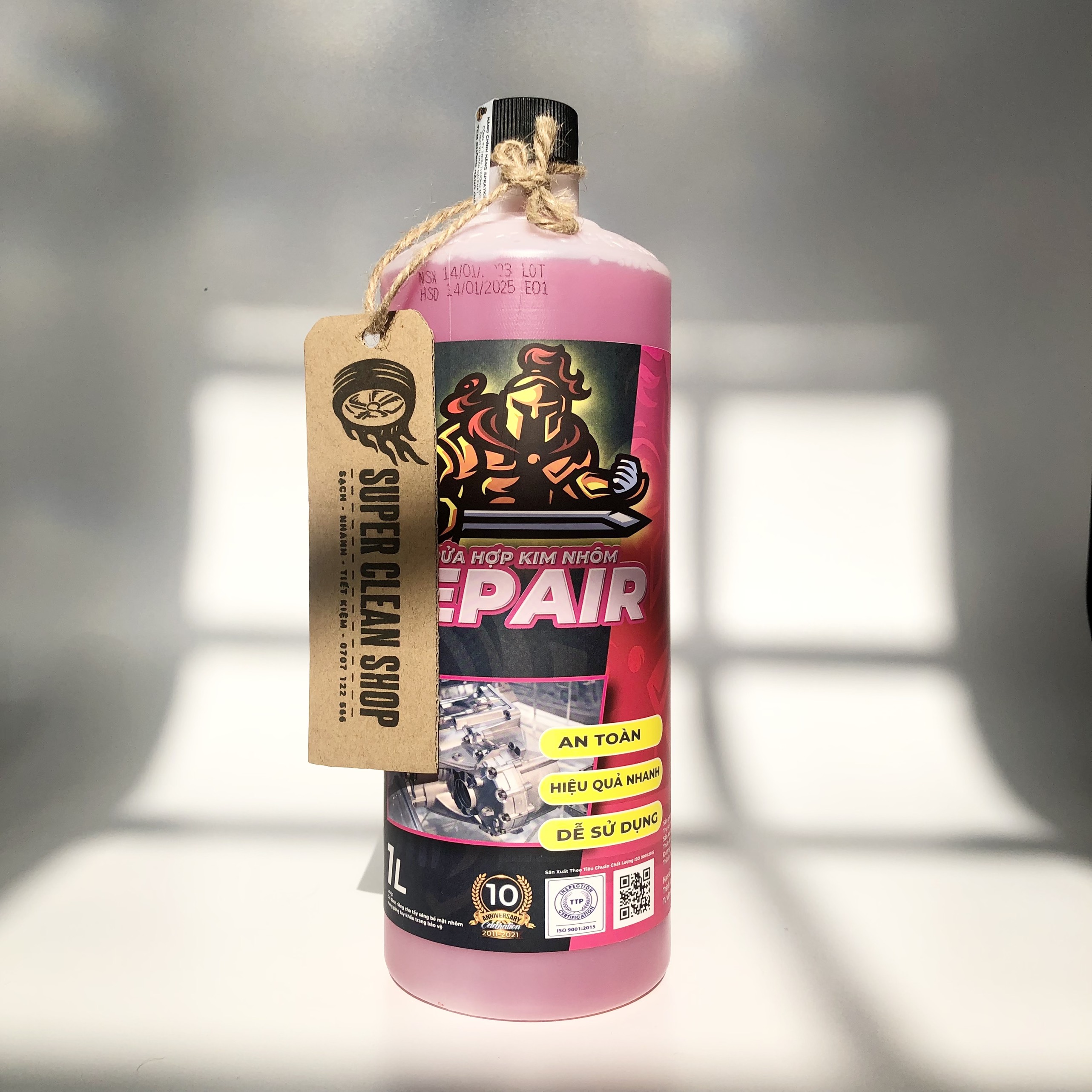 Dung dịch tẩy hợp kim nhôm, lốc máy sprayking repair new 2023