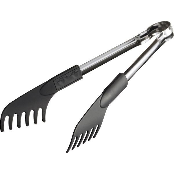 Dụng cụ kẹp, gắp đồ nóng Echo Nhật Bản 18.5cm tay cầm inox đầu nhựa chịu nhiệt