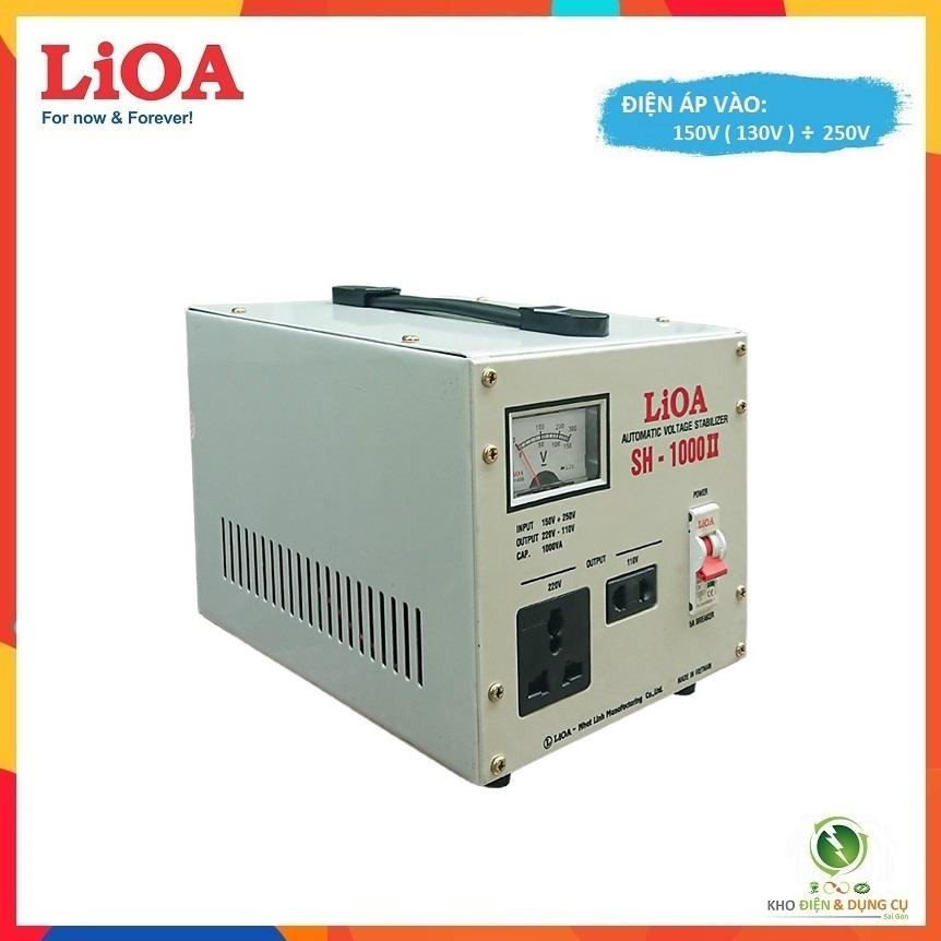 Ổn áp 1,0kva lioa sh - 1000 ii điện áp vào 150v - 250v