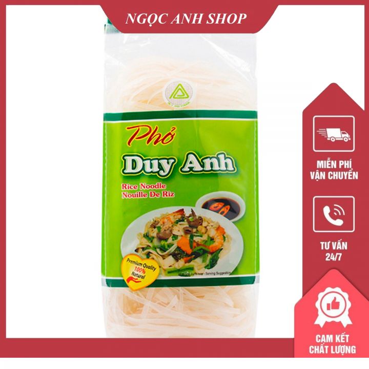 Phở khô sợi 4mm dạng cuộn 400gram - phở vắt đặc biệt - phở gạo khô dạng tròn duy anh