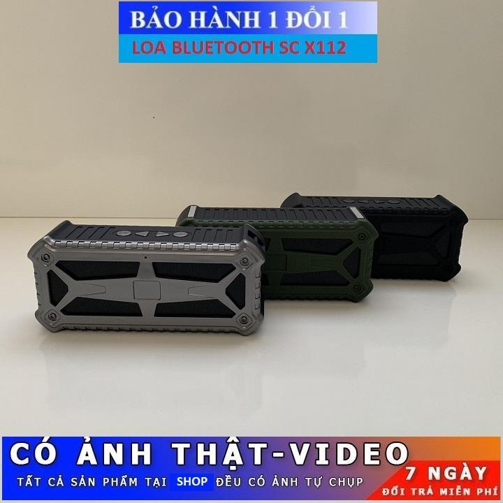 Loa bluetooth sc x112 siêu chất âm thanh cực hay,thiết kế phong cách trẻ