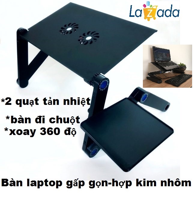 [Loại tốt ]Chân Đế Xoay Có Thể Gập Lại Giá Đỡ Máy Tính Xách Tay Bàn Nhỏ Trên Giườngbàn học bàn laptop Bàn Làm Việc Lười Biếngbàn đa năng
