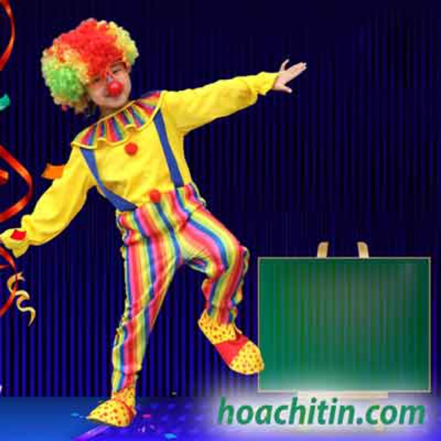 Trọn bộ trang phục hoá trang chú hề