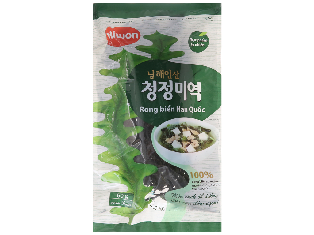 Combo 2 gói rong biển hàn quốc miwon – rong biển nấu canh hàn quốc