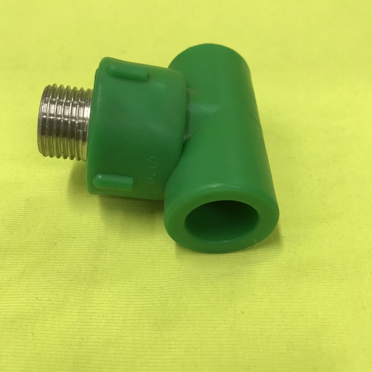 Tê ren ngoài 25x3/4 - Xanh - phụ kiện ống nước nóng PPr