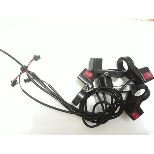 Công tắc 5ON-OFF chế đèn tiến lùi xe máy xe điện