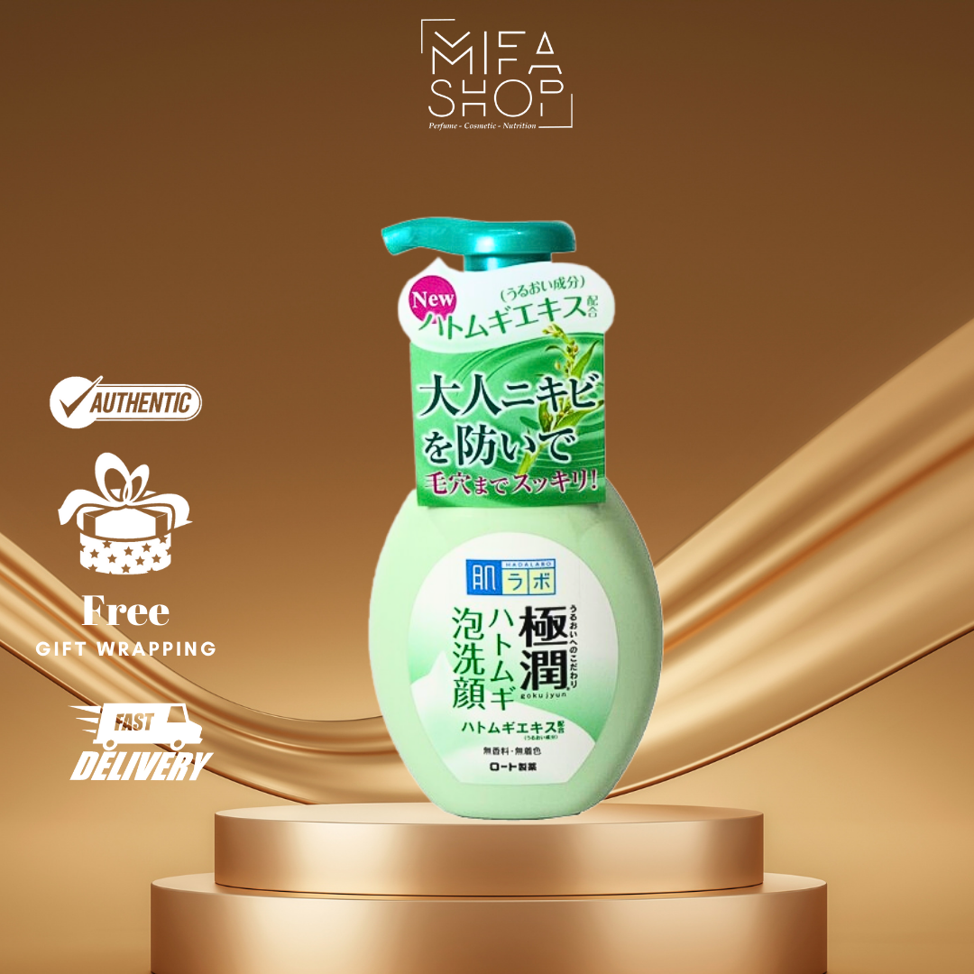 Sữa rửa mặt tạo bọt hadalabo nhật bản