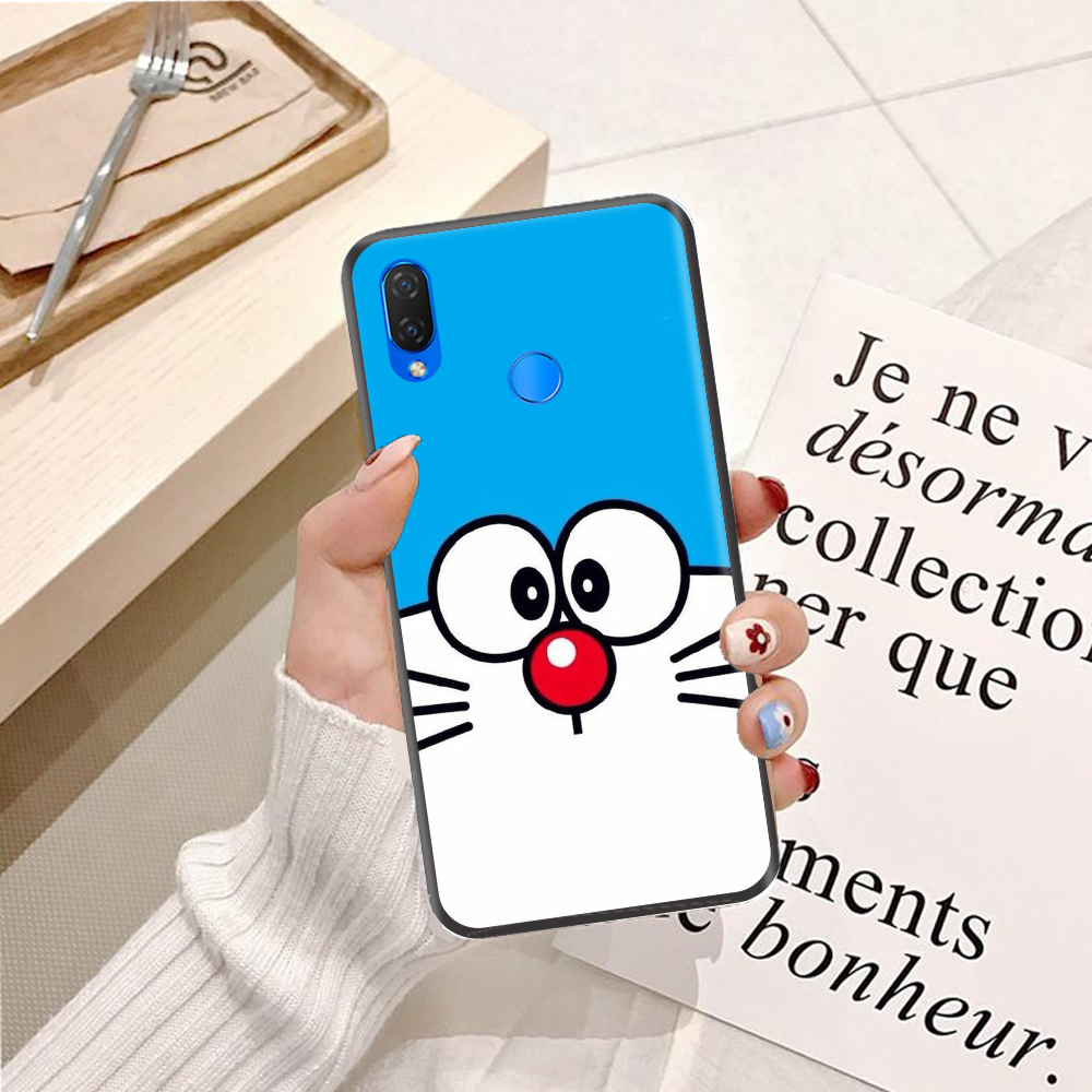 [HCM]Ốp lưng điện thoại Huawei Nova 3 / Nova 3e / Nova 3i / Y3 2017 / Y5 2017 viền dẻo TPU BST Doremon Làm Duyên