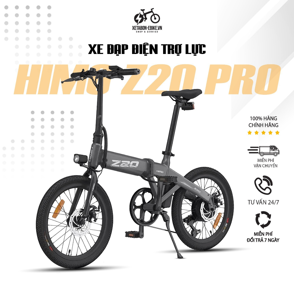 Xe đạp điện trợ lực Xiaomi Himo Z20 PRO, xe điện thế thao gấp gọn