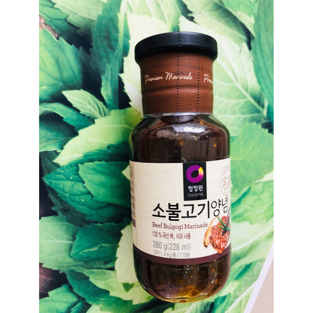 Sốt ướp thị bò Hàn Quốc Daesang hộp 280g