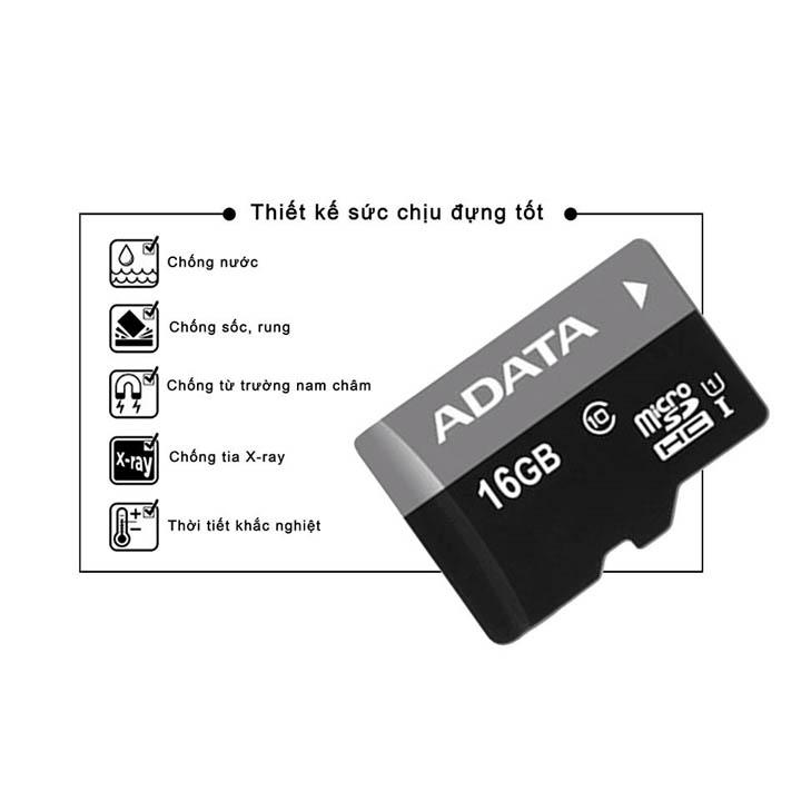 Thẻ Nhớ Micro SD 16GB Class 10 tốc độ cao