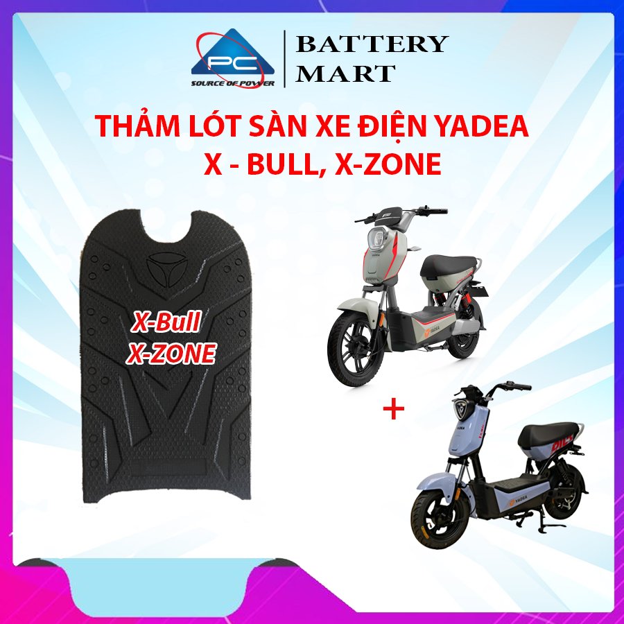 Thảm Lót Sàn Xe Điện Yadea X-Bull, X-Zone