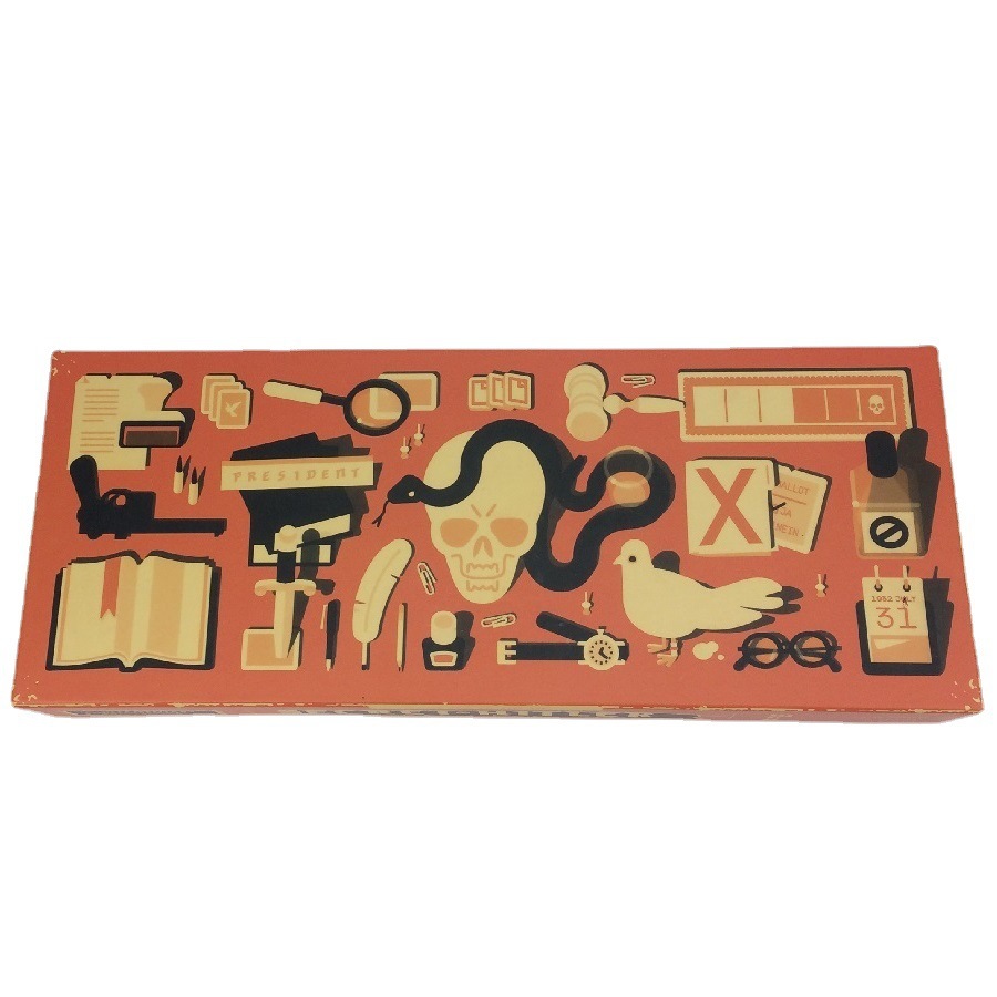XIR Nhà Máy Bán Hàng Trực Tiếp Châu Âu Và Châu Mỹ Secret Hitler Làm Sáng Tỏ Thẻ Câu Đố Trò Chơi Chống Con Người Dài Của Hitler RR20