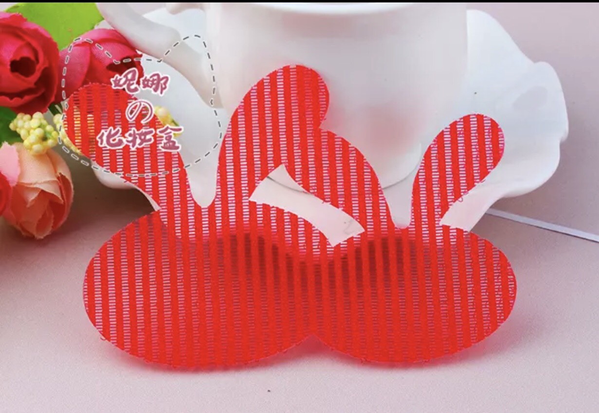 Sét 4 miếng dán tóc hình thỏ siêu xinh - phukienteen