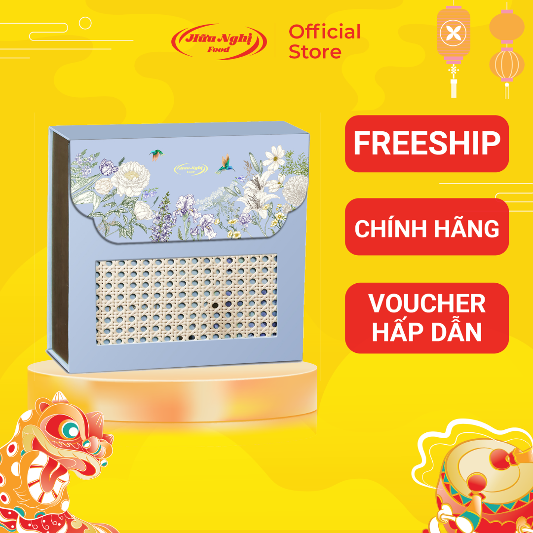 Bánh Trung Thu Thanh Nguyệt Đoàn Viên (4 Bánh Nướng 120G Sugar Free)