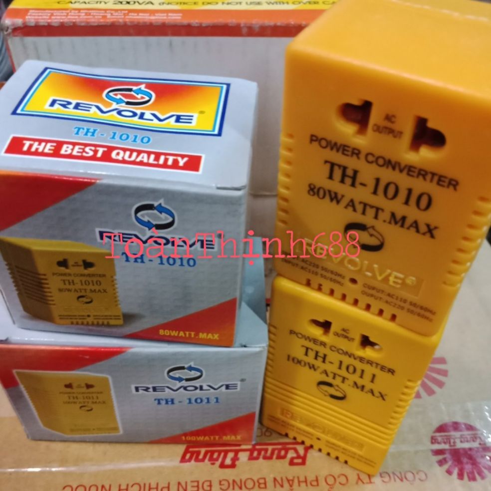Biến áp - biến điện từ 220v ra110v và ngược lại 100w+80w