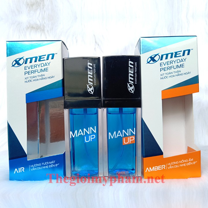 Xịt nước hoa xmen everyday perfume mann up 50ml