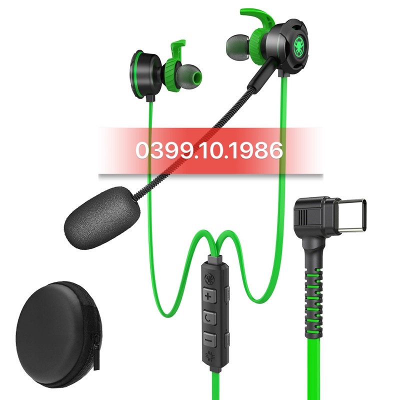 Tai nghe Plextone G30 cổng Type C, Mic có thể tháo rời, có DAC chuyên game và live streem cực hot