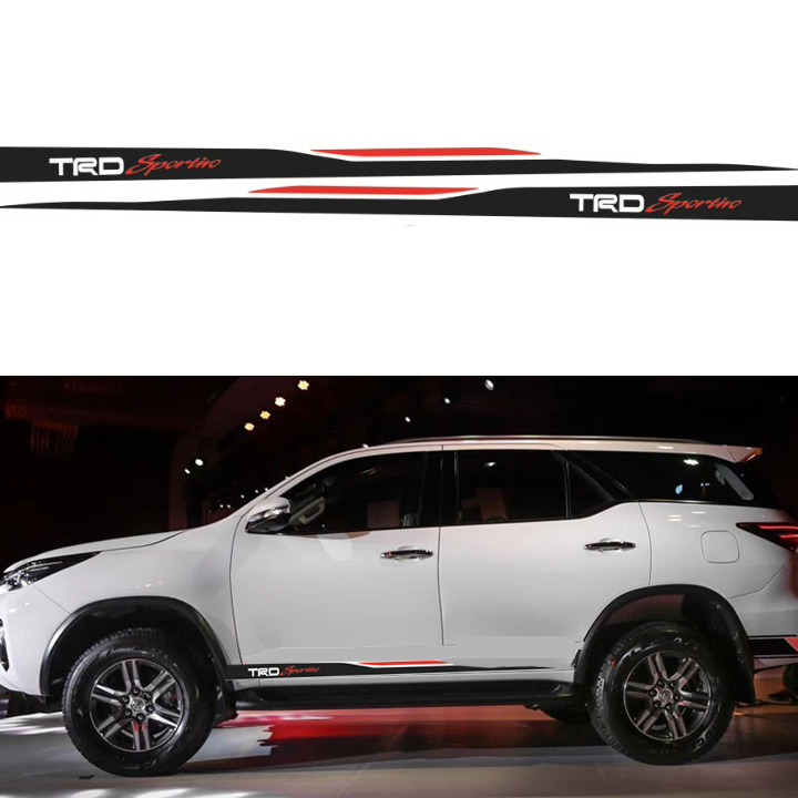 Tem xe ô tô thể thao TS093 (đen đỏ)