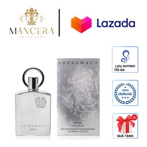 Nước hoa chính hãng, Nước hoa Afnan Supremacy Silver, Nước hoa nam, Nước hoa chiết