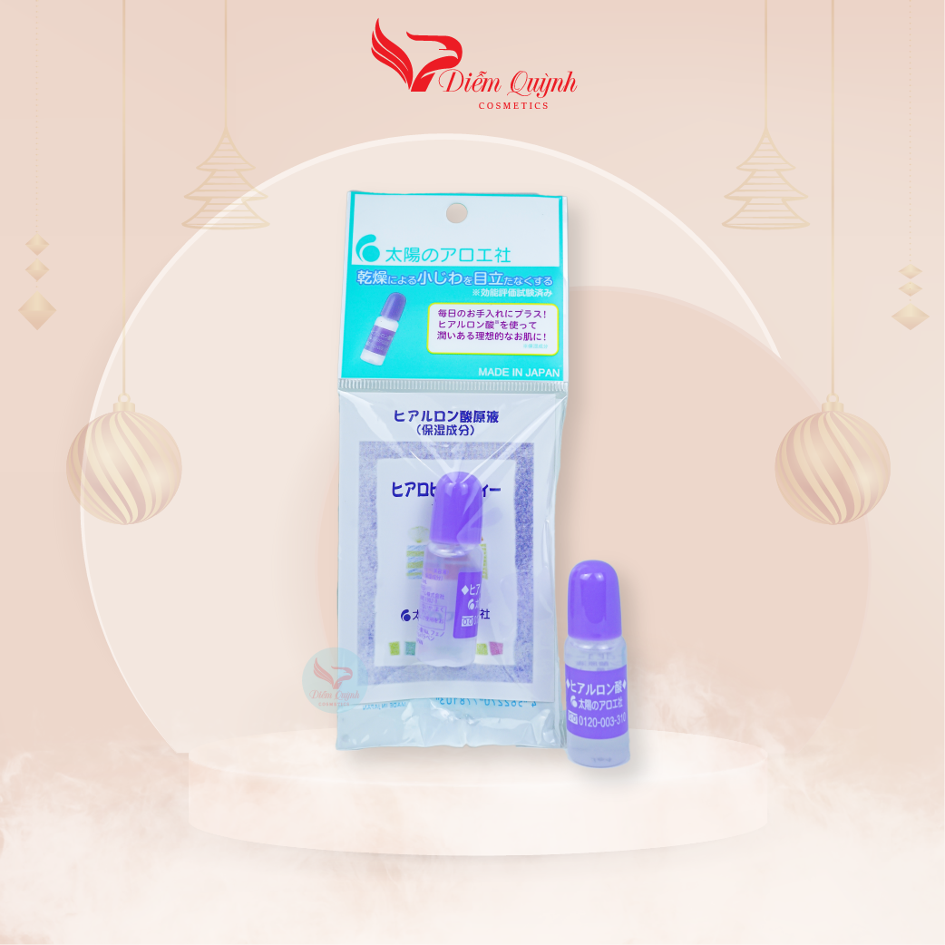 Tinh chất Serum cấp ẩm HA Hyaluronic Acid Taiyou No Aloe Nhật Bản 10ml