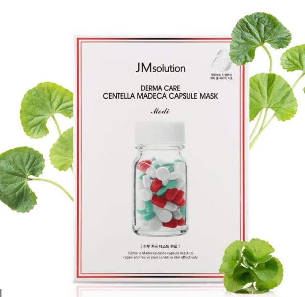 Mặt Nạ JM Solution Derma Care Centella Repair Capsule Mask Medi 30ml
