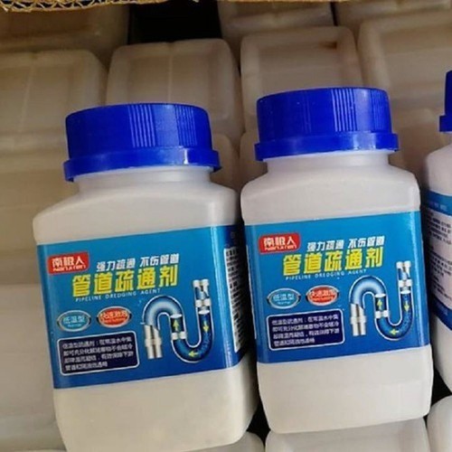 [COMBO 3 HỘP THÔNG CỐNG ] BỘT THÔNG CỐNG & ỐNG THOÁT NƯỚC CỰC MẠNH CỰC NHANH 268G, giải quyết tắc nghẽn đường ống do tóc & rác thải, phân hủy thức ăn mảng bám lâu nắm gây nghẹt cầu cống, thông bồn cầu
