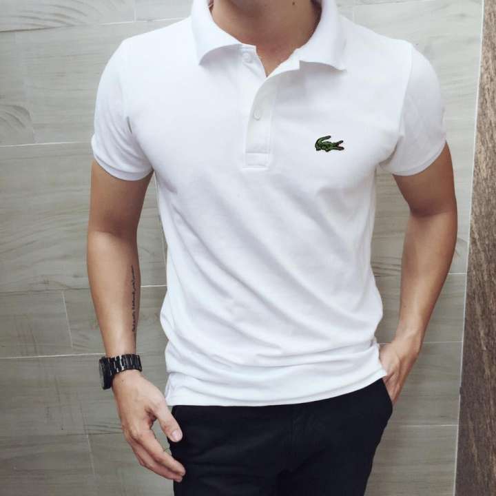 [HCM]Áo thun nam áo phông POLO thiết kế cổ bẻ phong cách vải thun 4 chiều mịn mát – Trẻ trung nam tính lịch lãm đơn giản – VB001