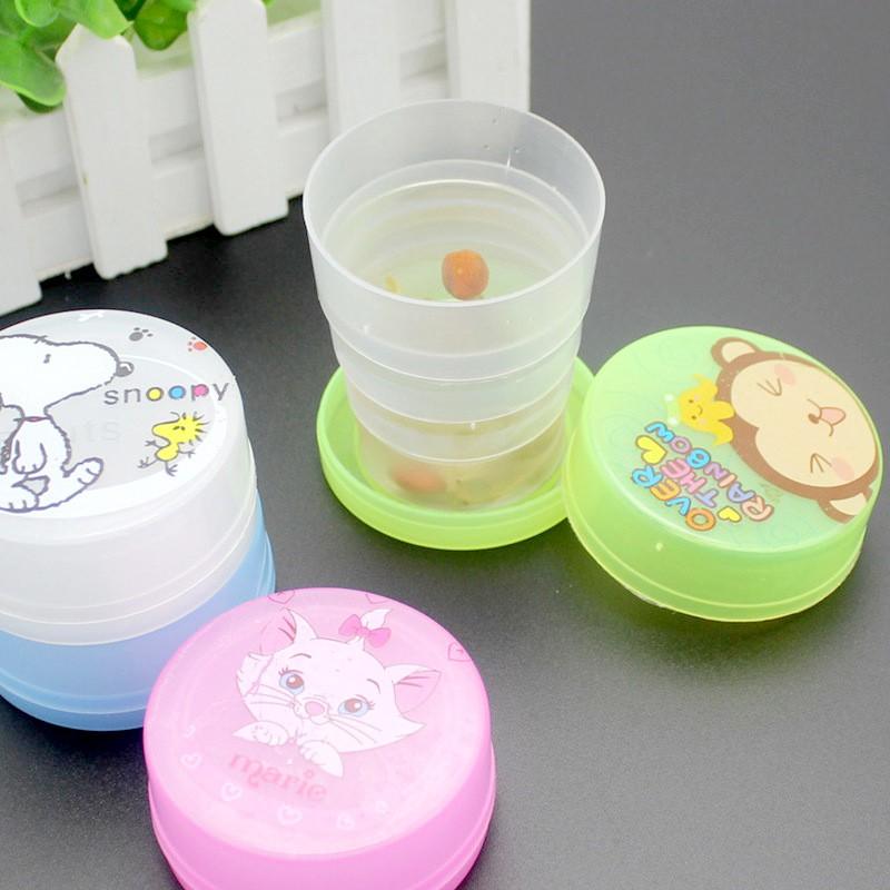 Ly nước gấp gọn hình thú tiện lợi