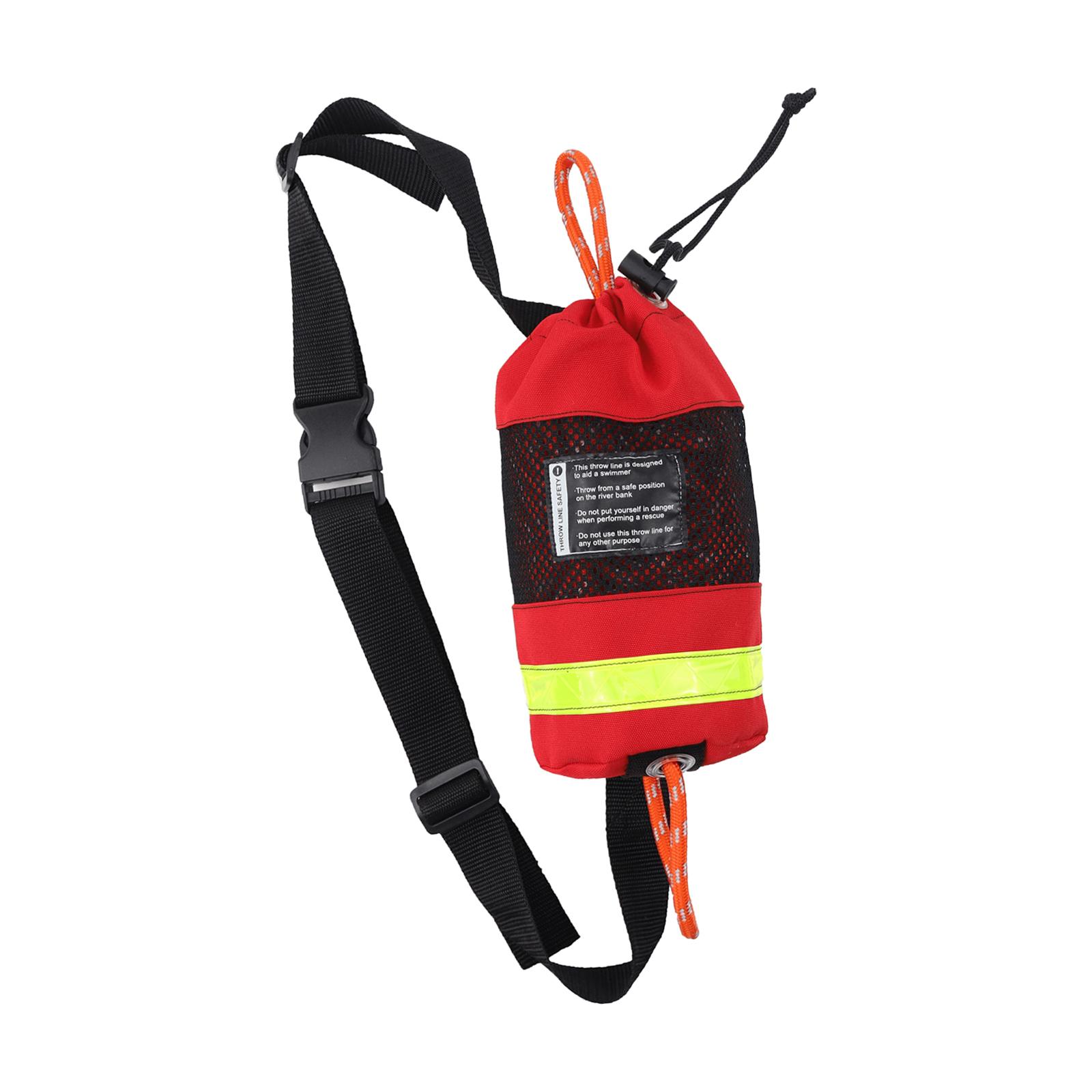 Ném túi, biển Trọng lượng nhẹ phản chiếu, khả năng hiển thị cao kayaking throwable ném dây cho câu cá trên băng, đi bè, ngoài trời