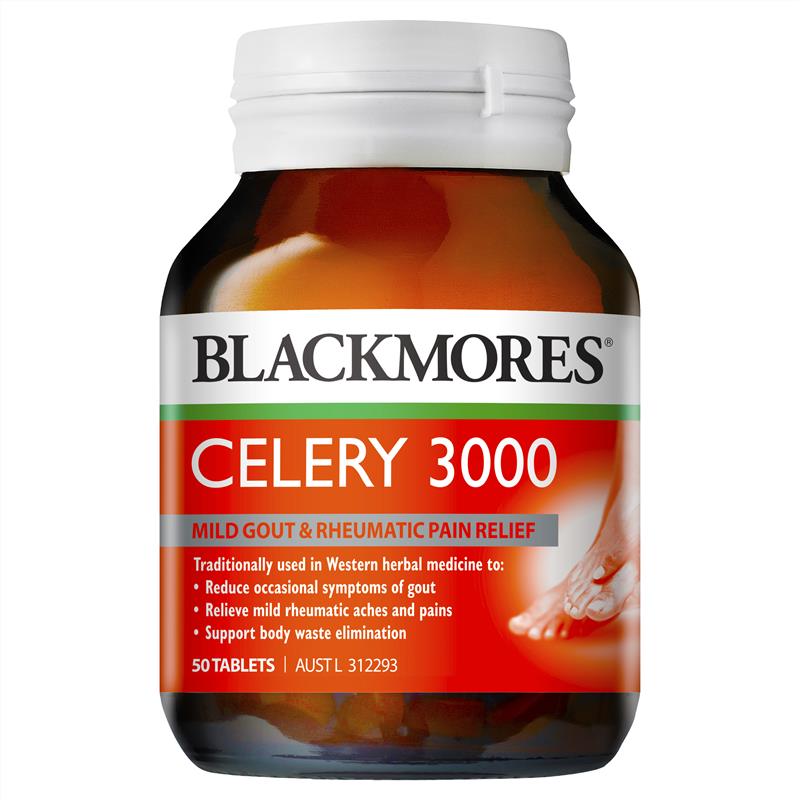 Thực phẩm bổ sung Blackmores Celery 3000mg 50 viên