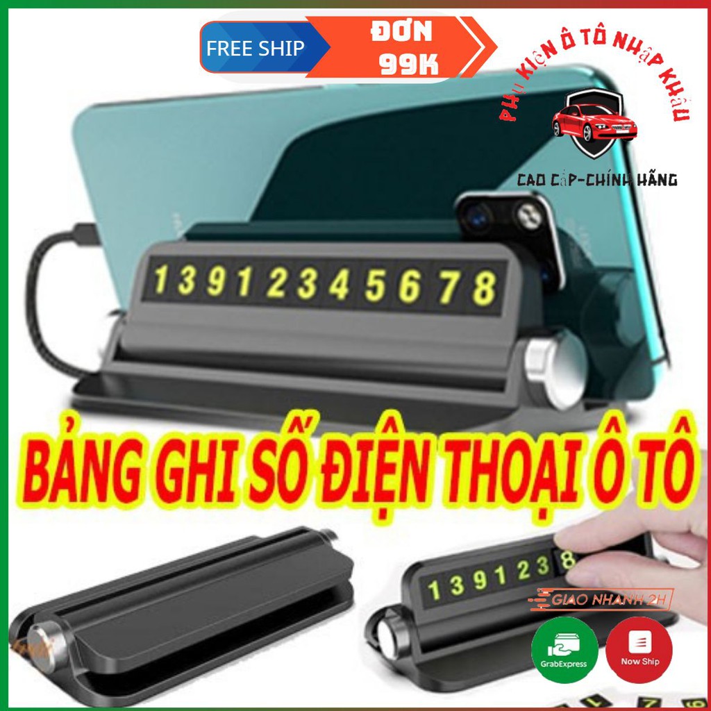 [HCM]Bảng Ghi Số Điện Thoại Kiêm Giá Đỡ Điện Thoại Gắn Taplo Ô Tô có giá đỡ  cung cấp số điện thoại khi dừng đỗ - Có giá đỡ ĐT