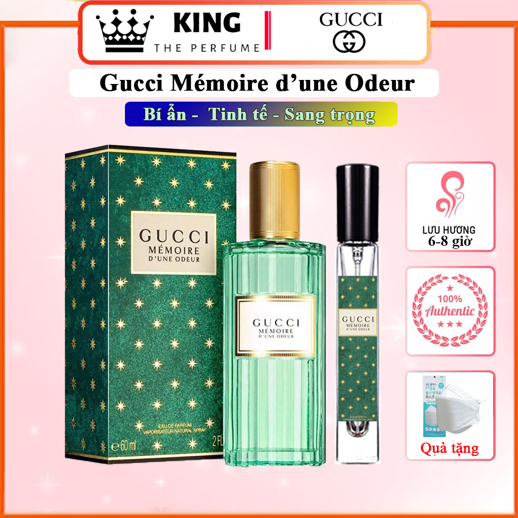 Nước Hoa Nữ GC Mémoire d’une Odeur - Hương trái cây ngọt ngào thanh mát chiết 5-10-20ml