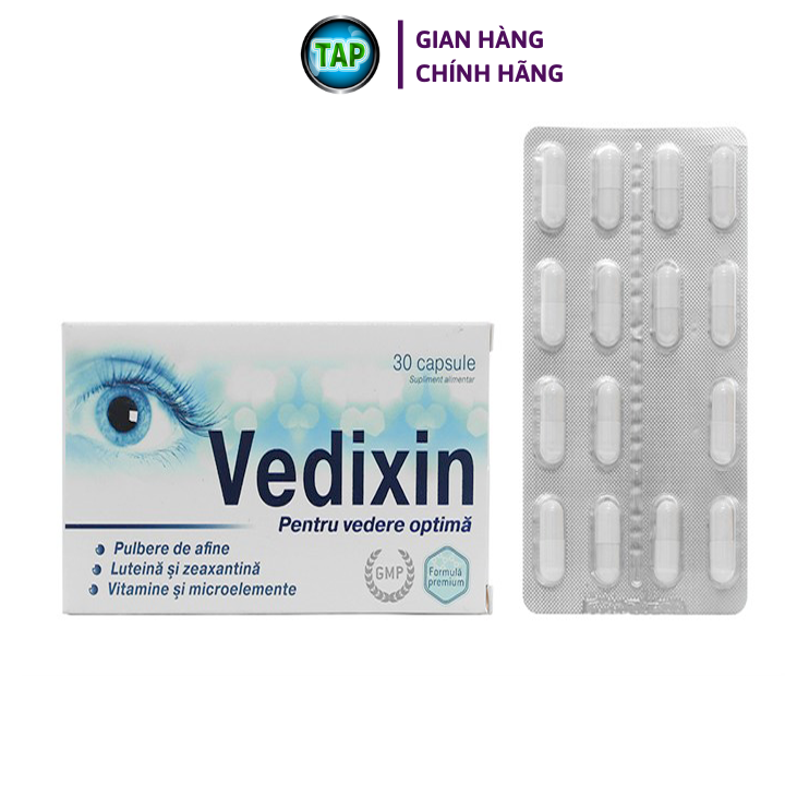Viên uống thực phẩm bổ mắt vedixin tốt cho sức khỏe