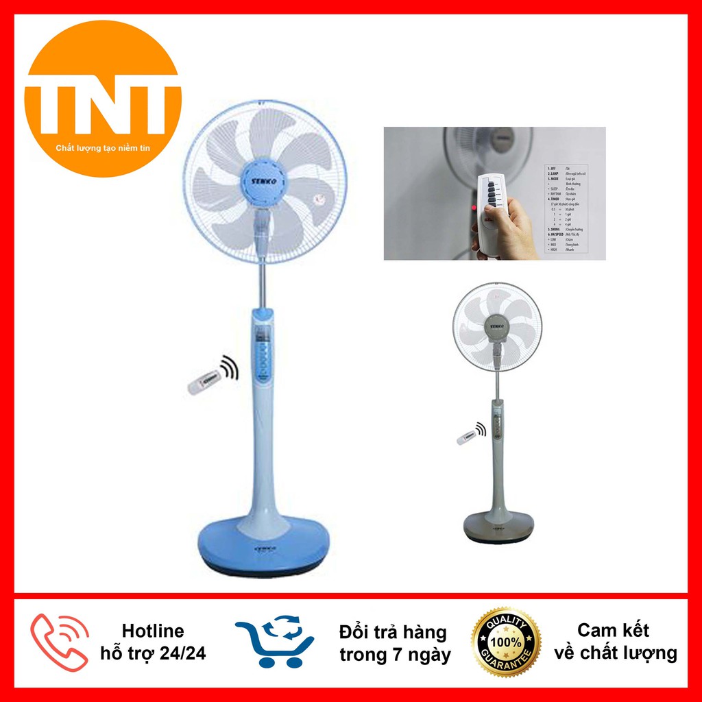 Quạt đứng senko có điều khiển